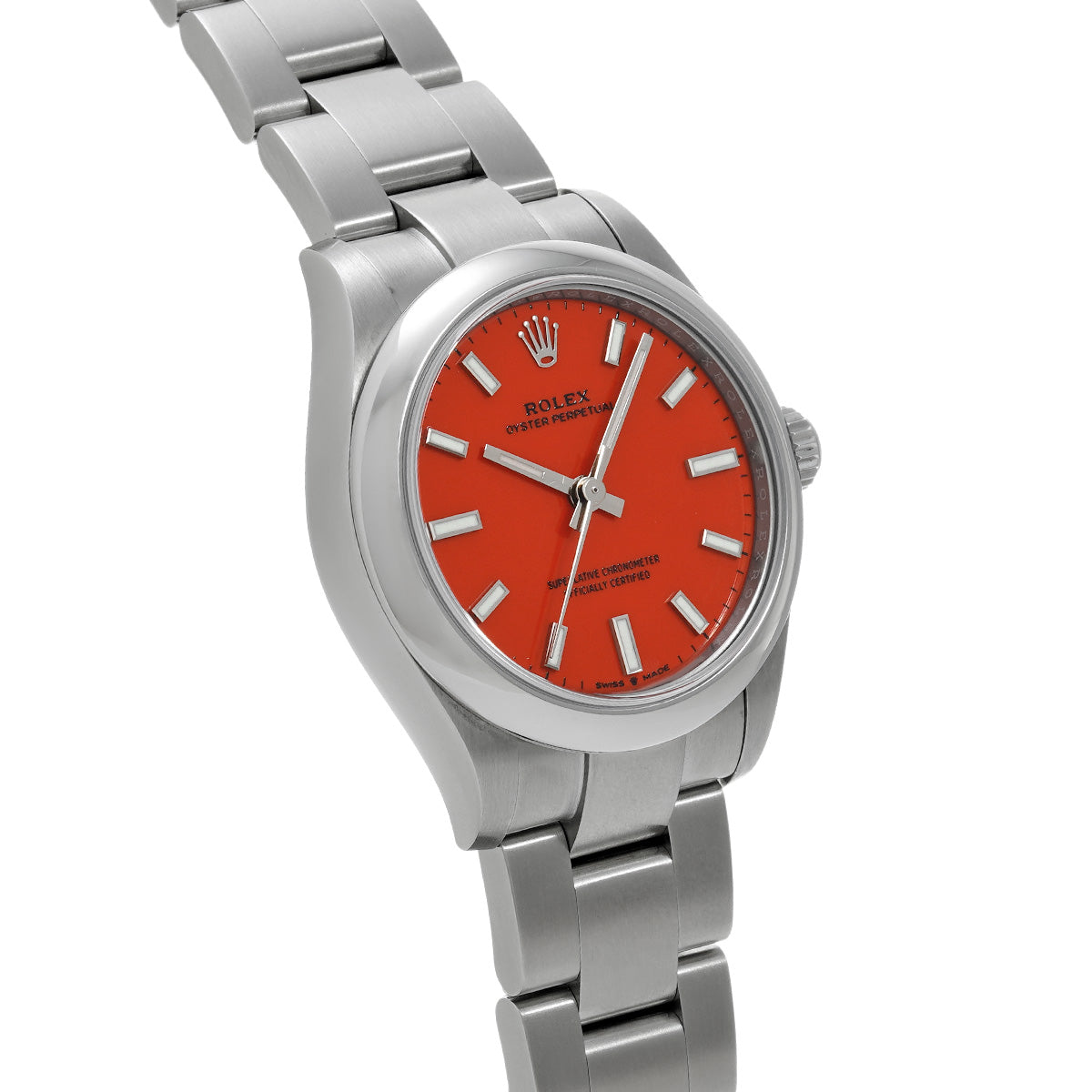 Oyster Perpetual 31 277200 Random Serial Coral Red ROLEX Unisex [Pre-Owned].