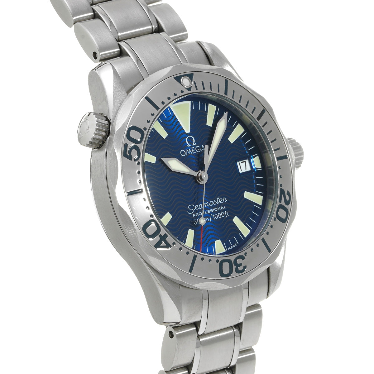 Seamaster Professional 300 2263.80 Blue OMEGA Men's [Pre-Owned].