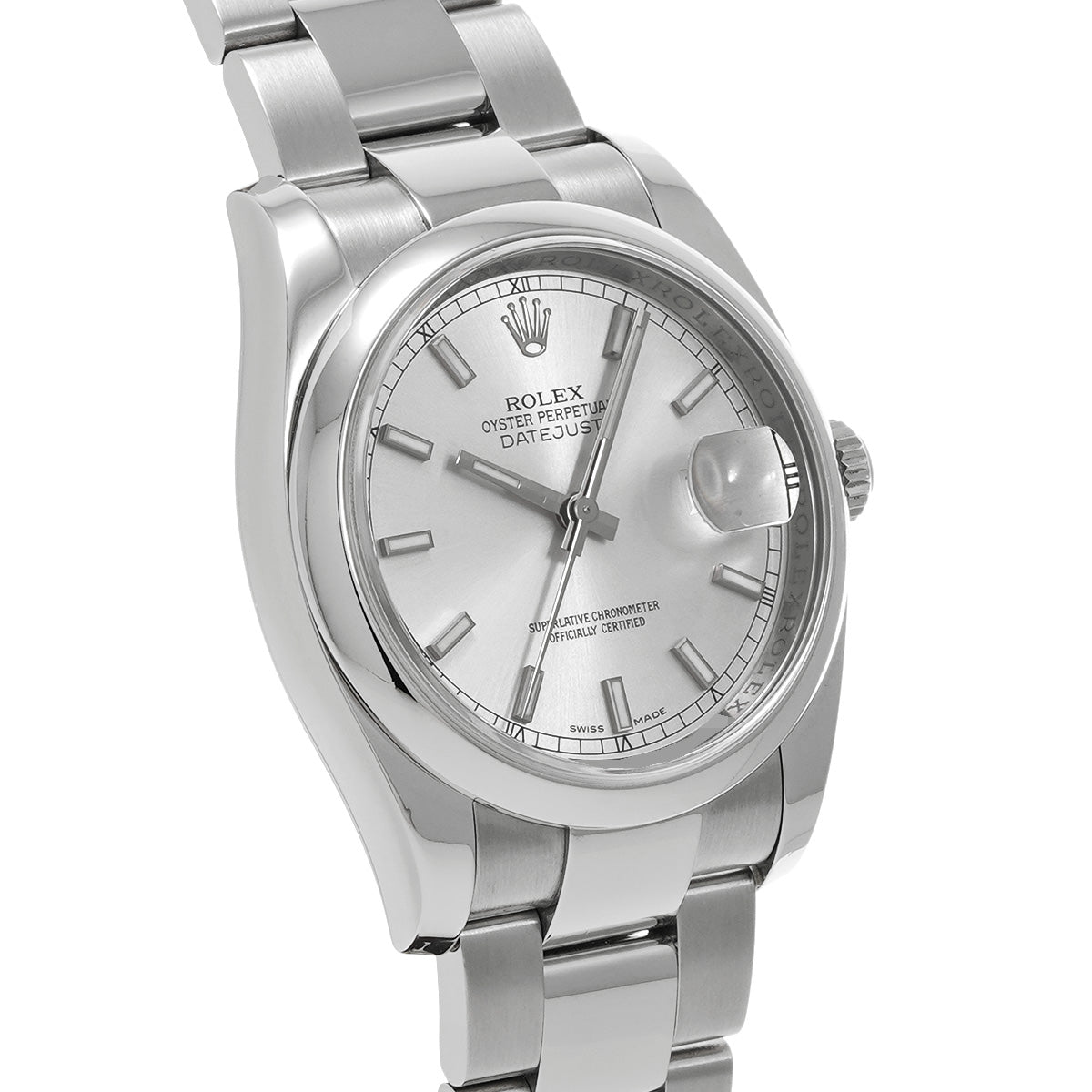 DATE JUST 116200 Silver ROLEX Men's [Pre-Owned].