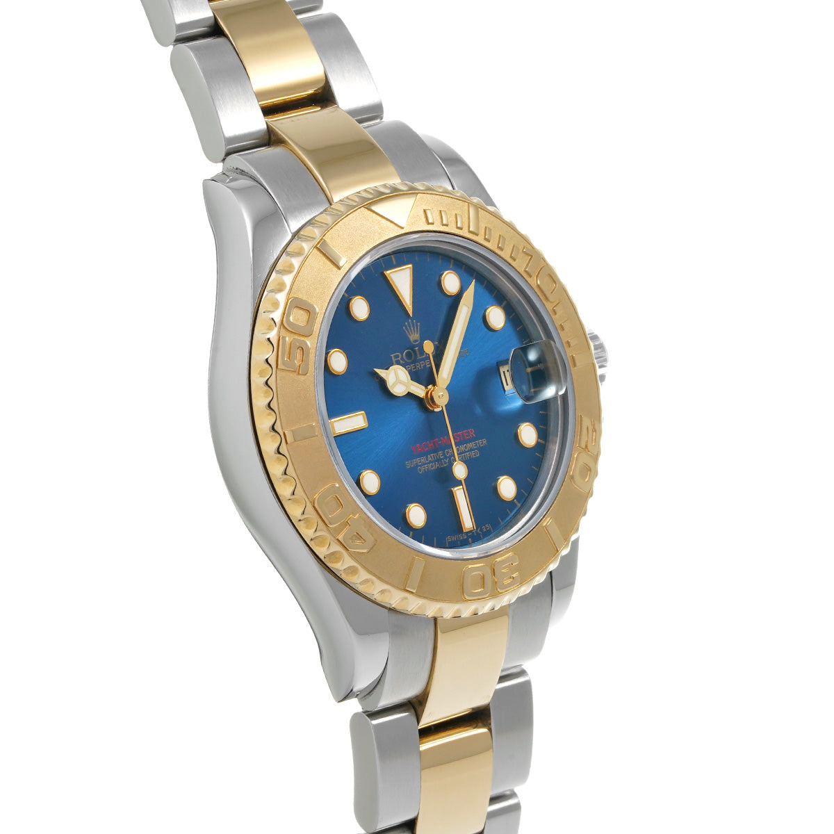 Yacht-Master Boys 68623 T (manufactured circa 1996) Blue ROLEX Unisex [Pre-Owned].