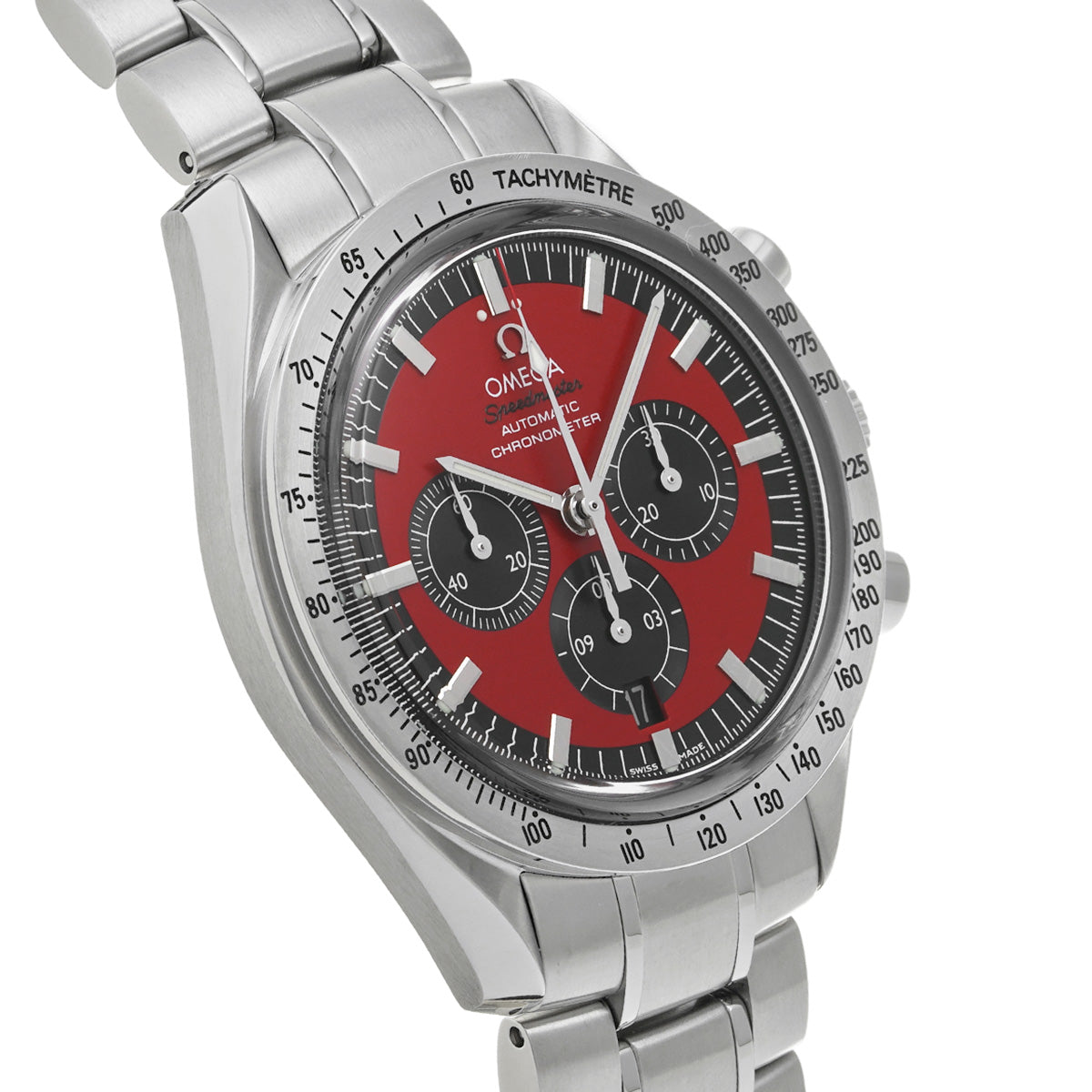 Speedmaster Legend Michael Schumacher 2005 3506.61 Red/Black OMEGA Men's [Pre-owned]