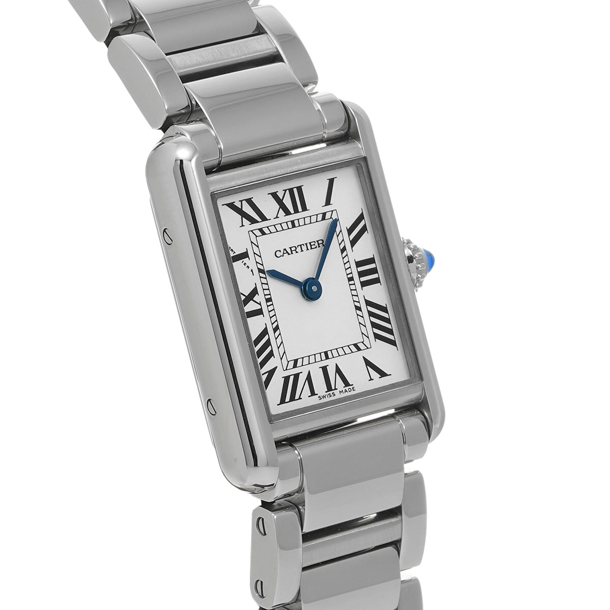 Tank Must SM WSTA0051 Silver CARTIER Ladies [Pre-owned]