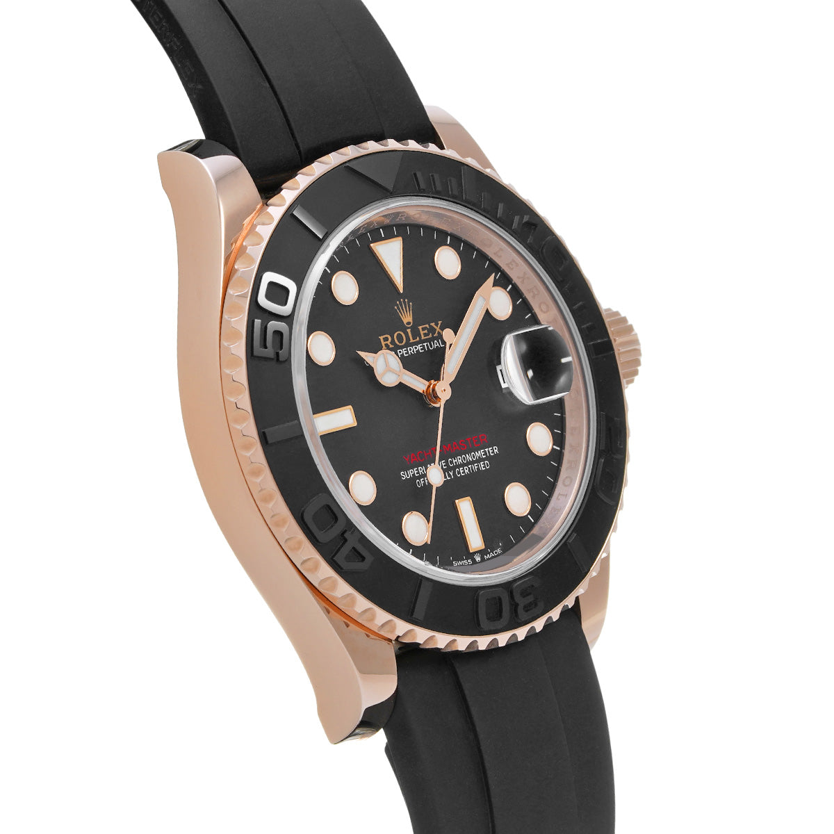 Yacht-Master 40 126655 Random Serial Black ROLEX Men's [Pre-Owned].