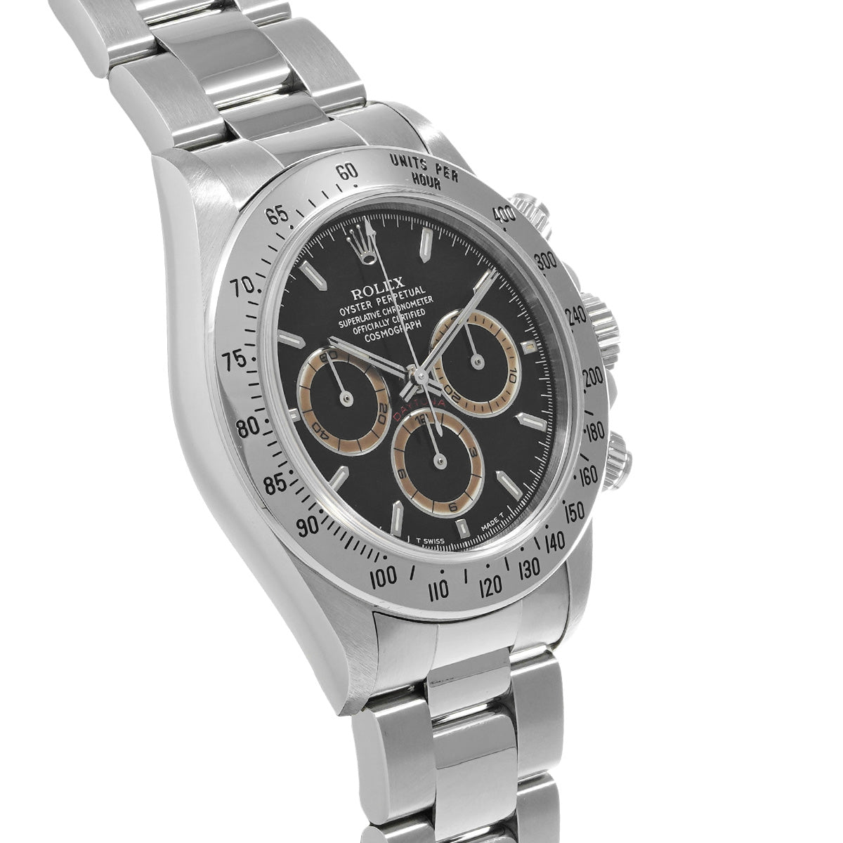 Cosmograph Daytona Brown Eye 16520 S9 (manufactured circa 1993) Black ROLEX Men's [Pre-Owned].