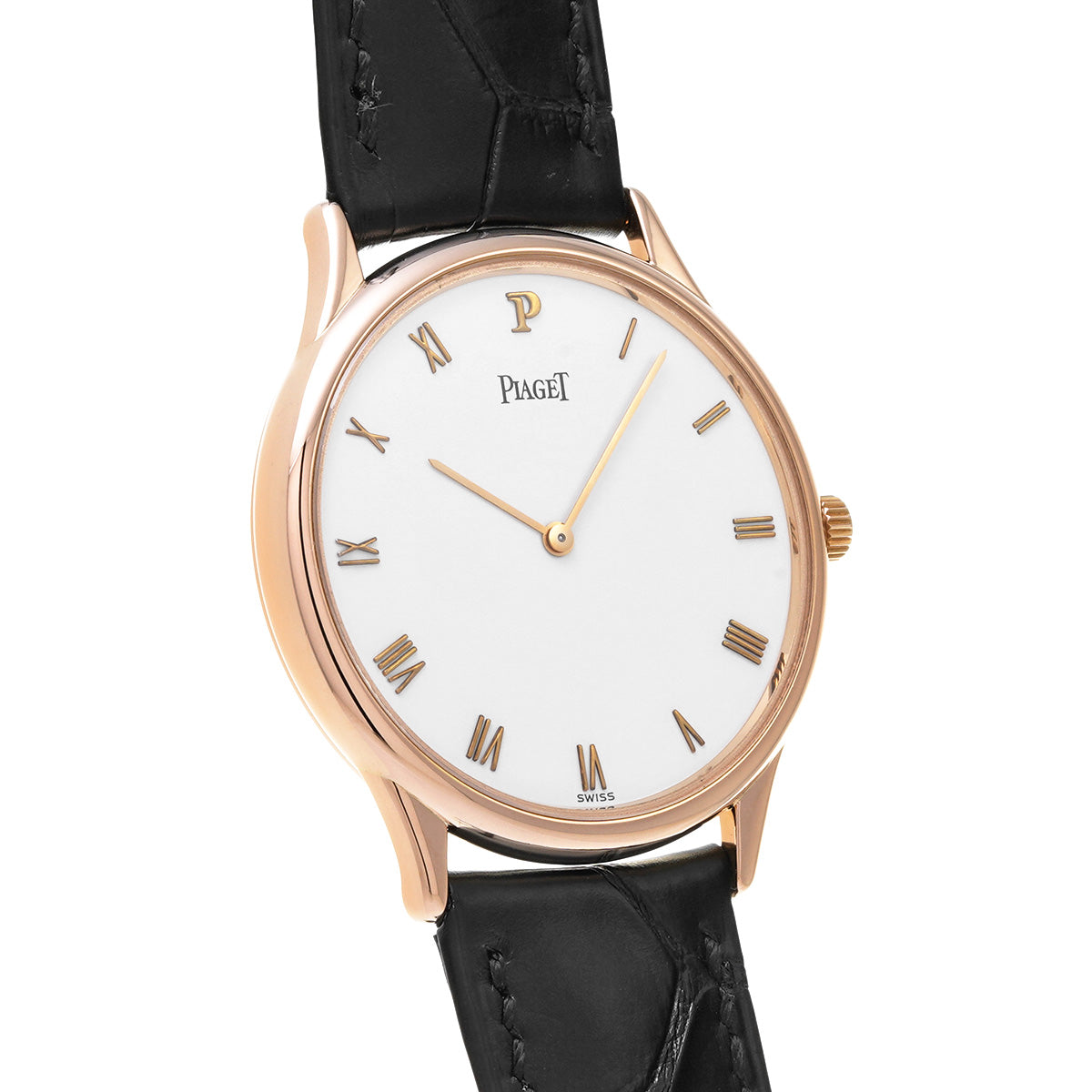 Round 9095N White Piaget Men's [Pre-owned].