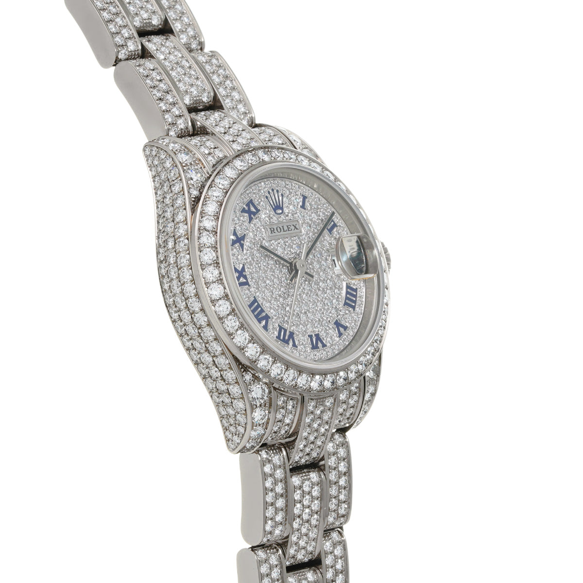 DATE JUST 179459ZER K (manufactured circa 2002) Diamond ROLEX Ladies [Pre-Owned].