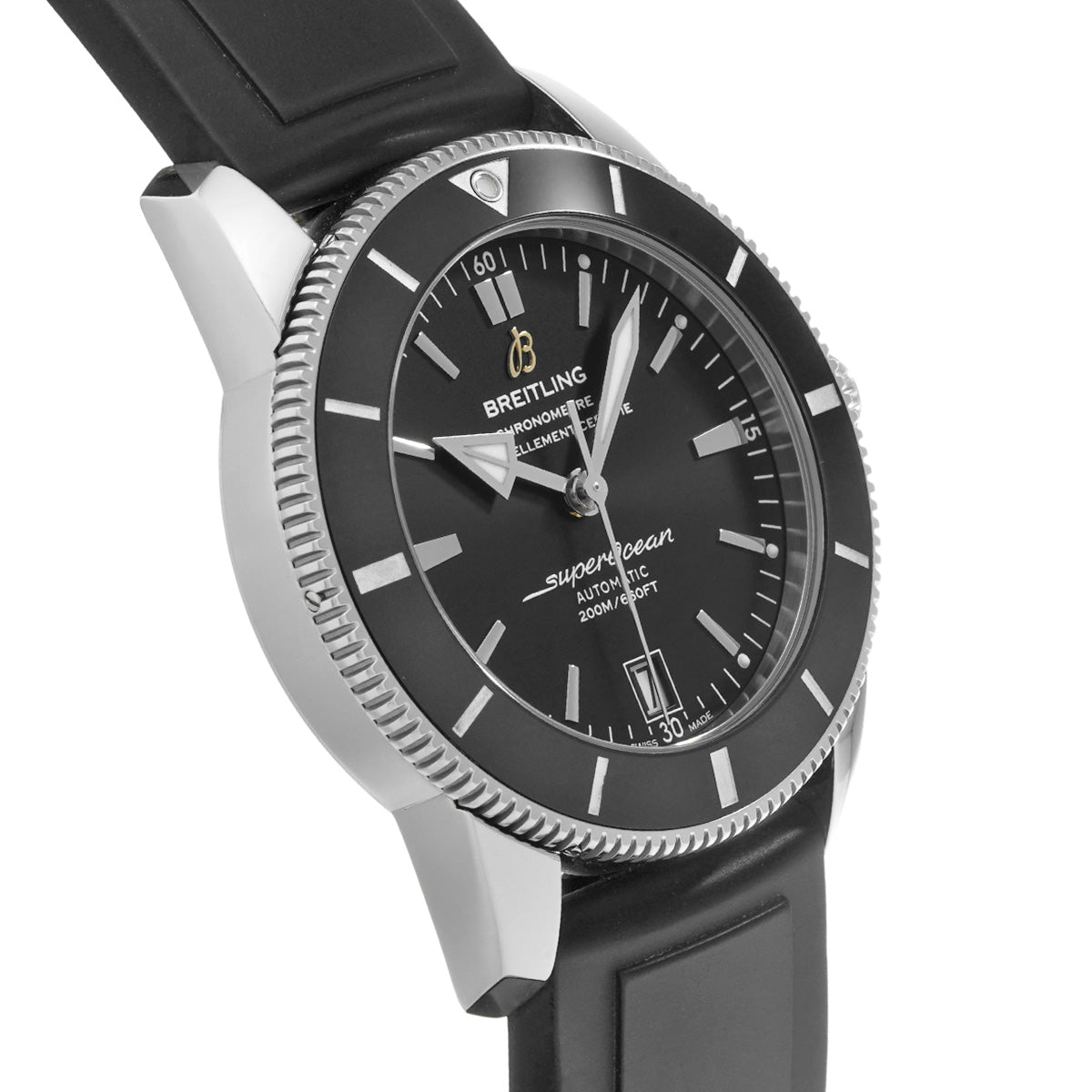 Super Ocean Heritage II 42 AB201012/BF73 Black BREITLING Men's [Pre-Owned].