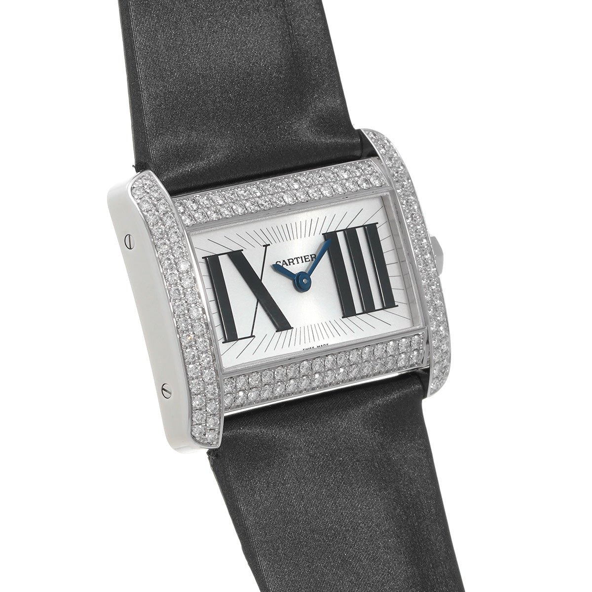 Tank Divan WA301571 Silver CARTIER Ladies [Pre-Owned].