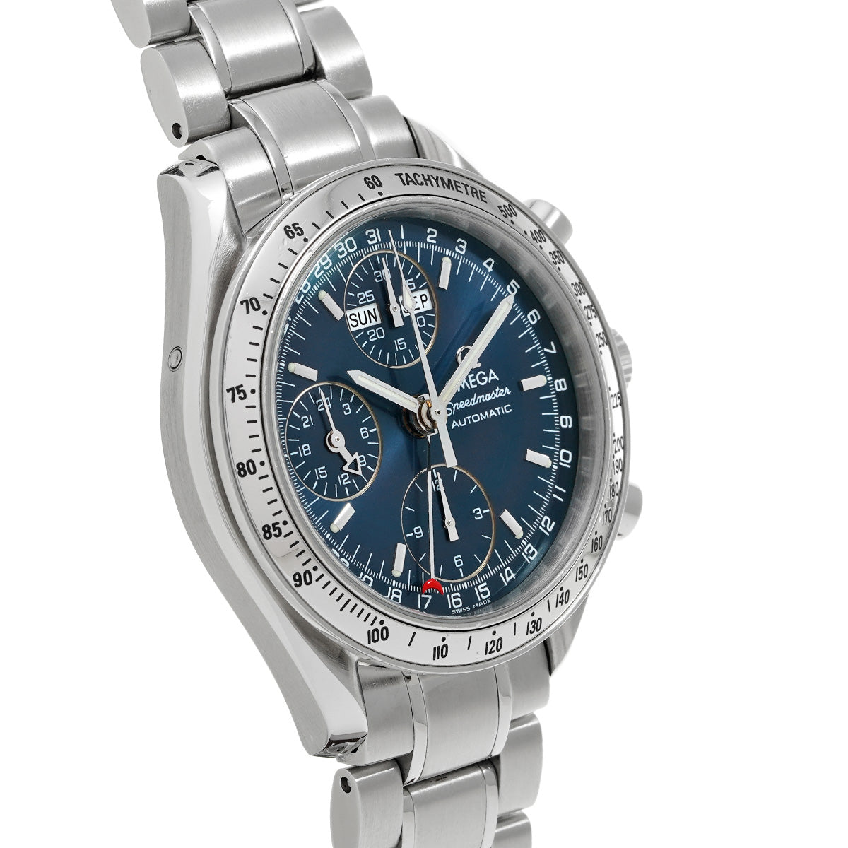 Speedmaster Triple Calendar 3523.80 Blue OMEGA Men's [Pre-Owned].