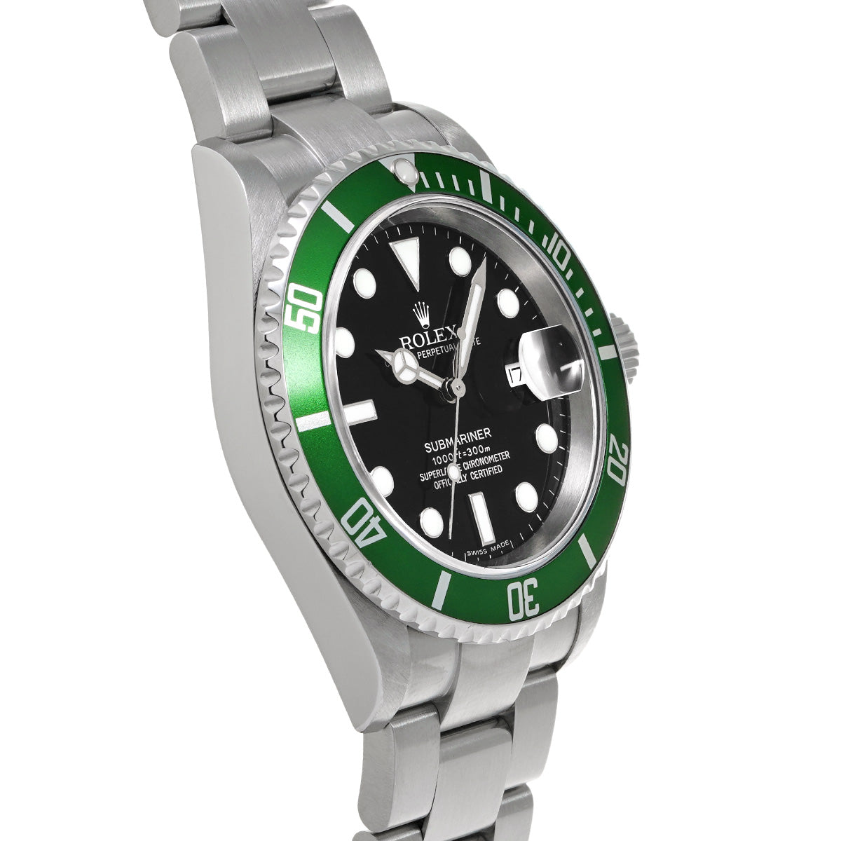 Submariner Date 16610LV Z (manufactured circa 2006) Black ROLEX Men's [Pre-Owned].