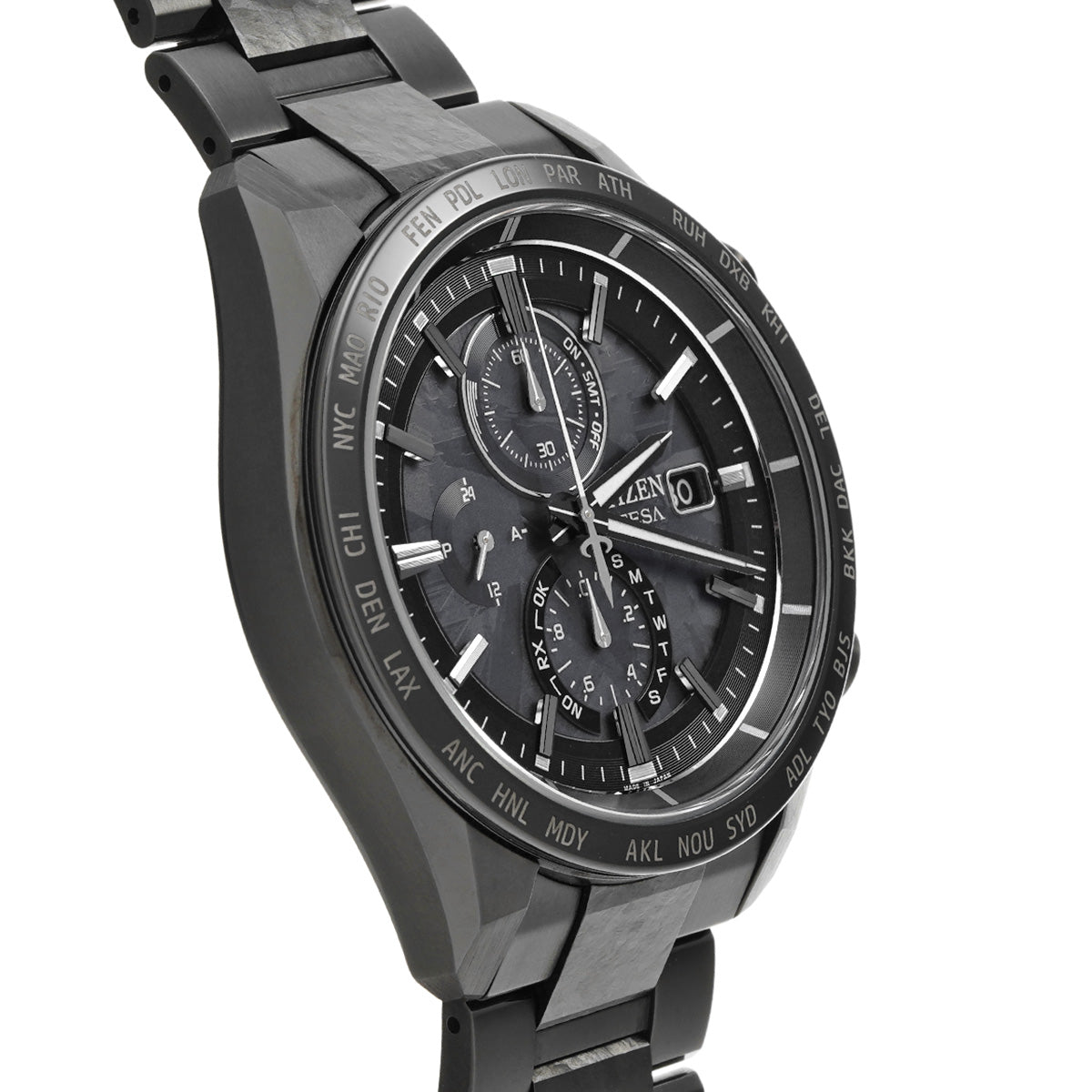 AT8287-62E Atessa ACT Line HAKUTO-R Collaboration Model Black CITIZEN Men's [Pre-owned]