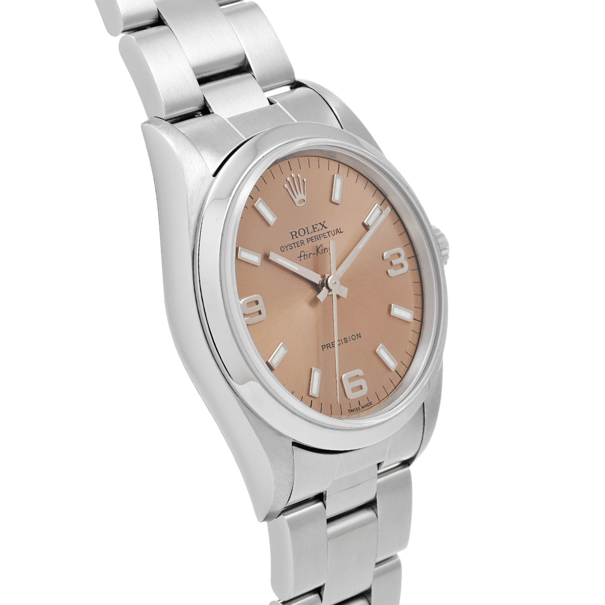 Air-King 14000 A (manufactured circa 1999) Pink ROLEX Men's [Pre-Owned].