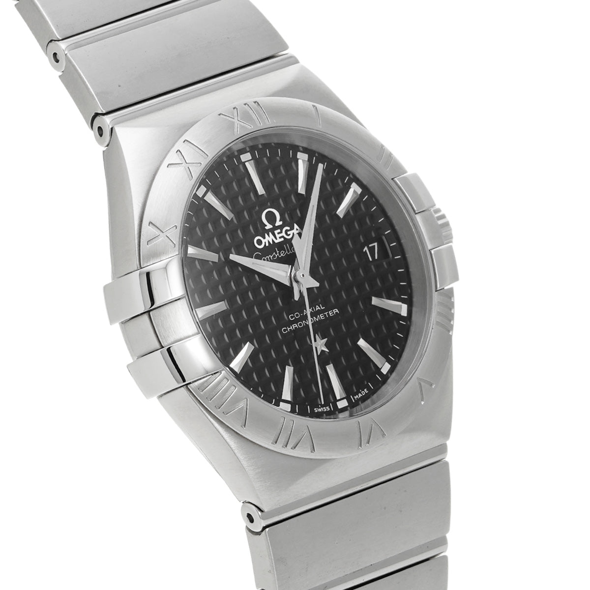 Constellation Co-Axial 123.10.35.20.01.002 Black OMEGA Men's [pre-owned].