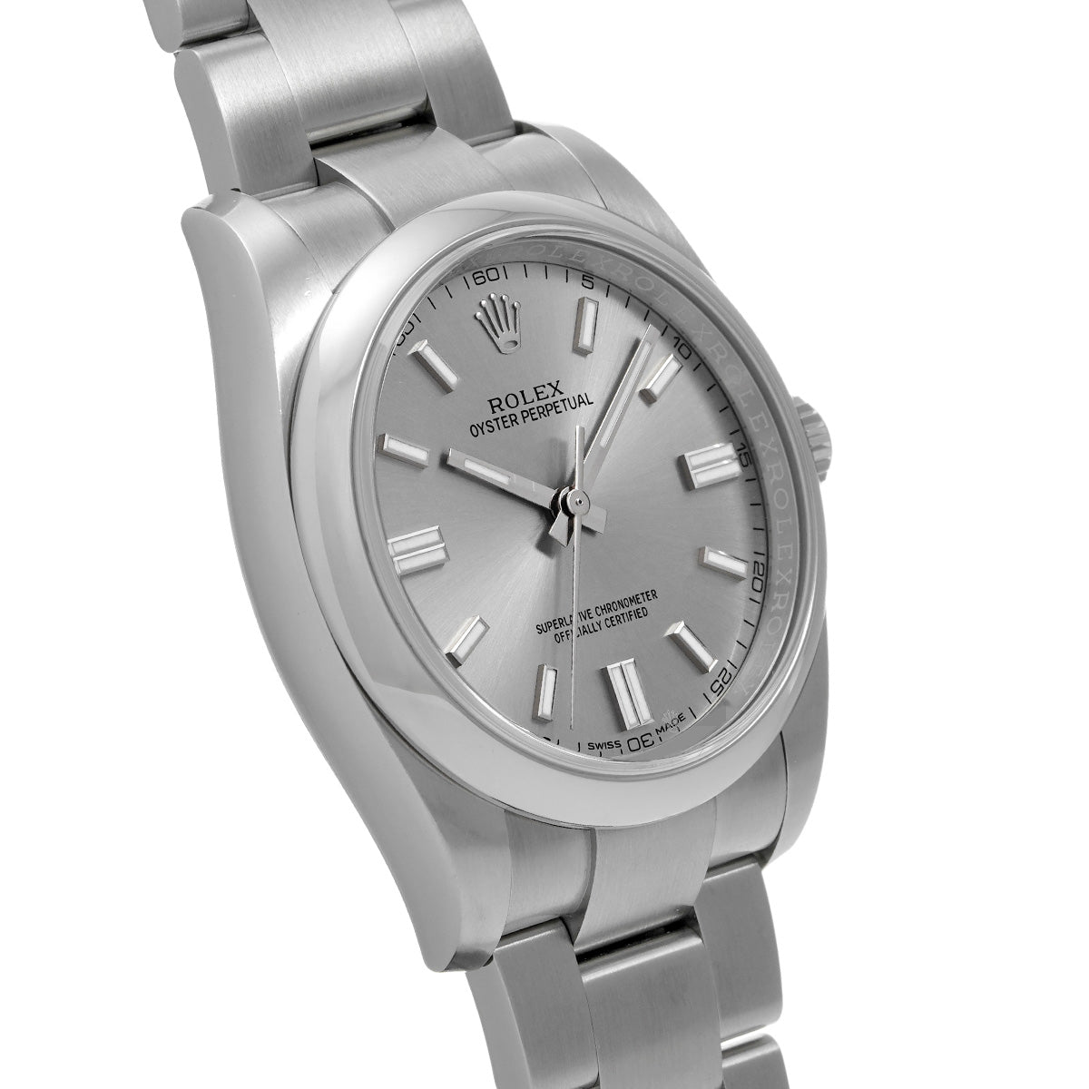 Oyster Perpetual 116000 Random Serial Gray ROLEX Men's [Pre-Owned].