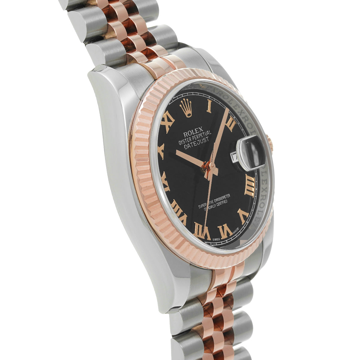 DATE JUST 116231 Random Serial Black ROLEX Men's [Pre-owned].