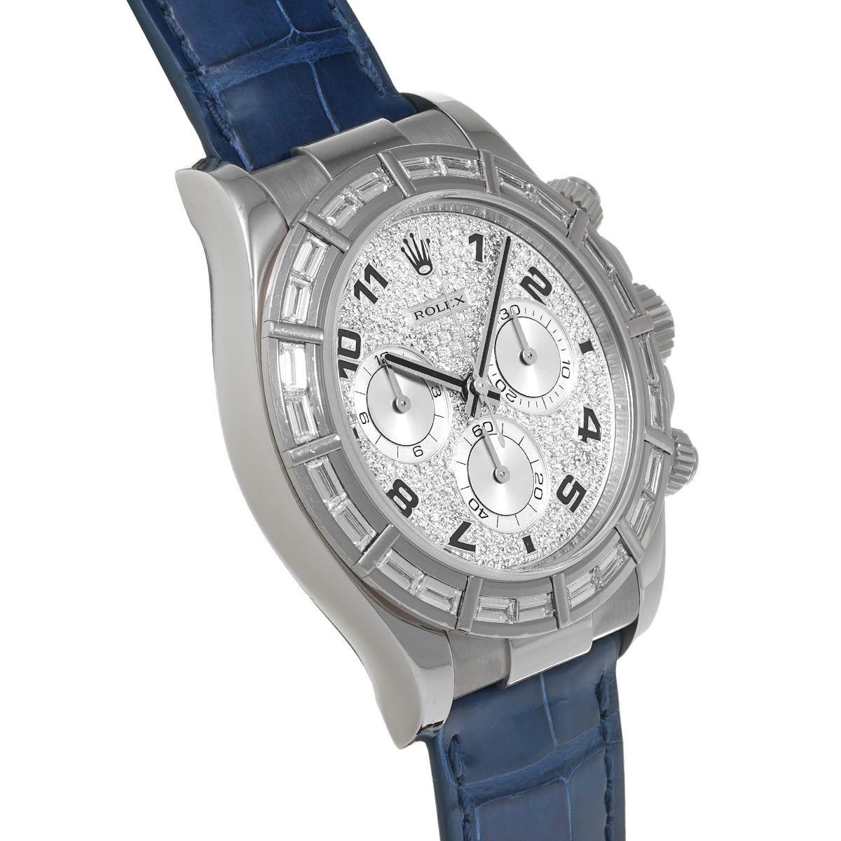 Cosmograph Daytona 116589BR K (manufactured circa 2001) Pav Diamond ROLEX Men's [Pre-Owned].