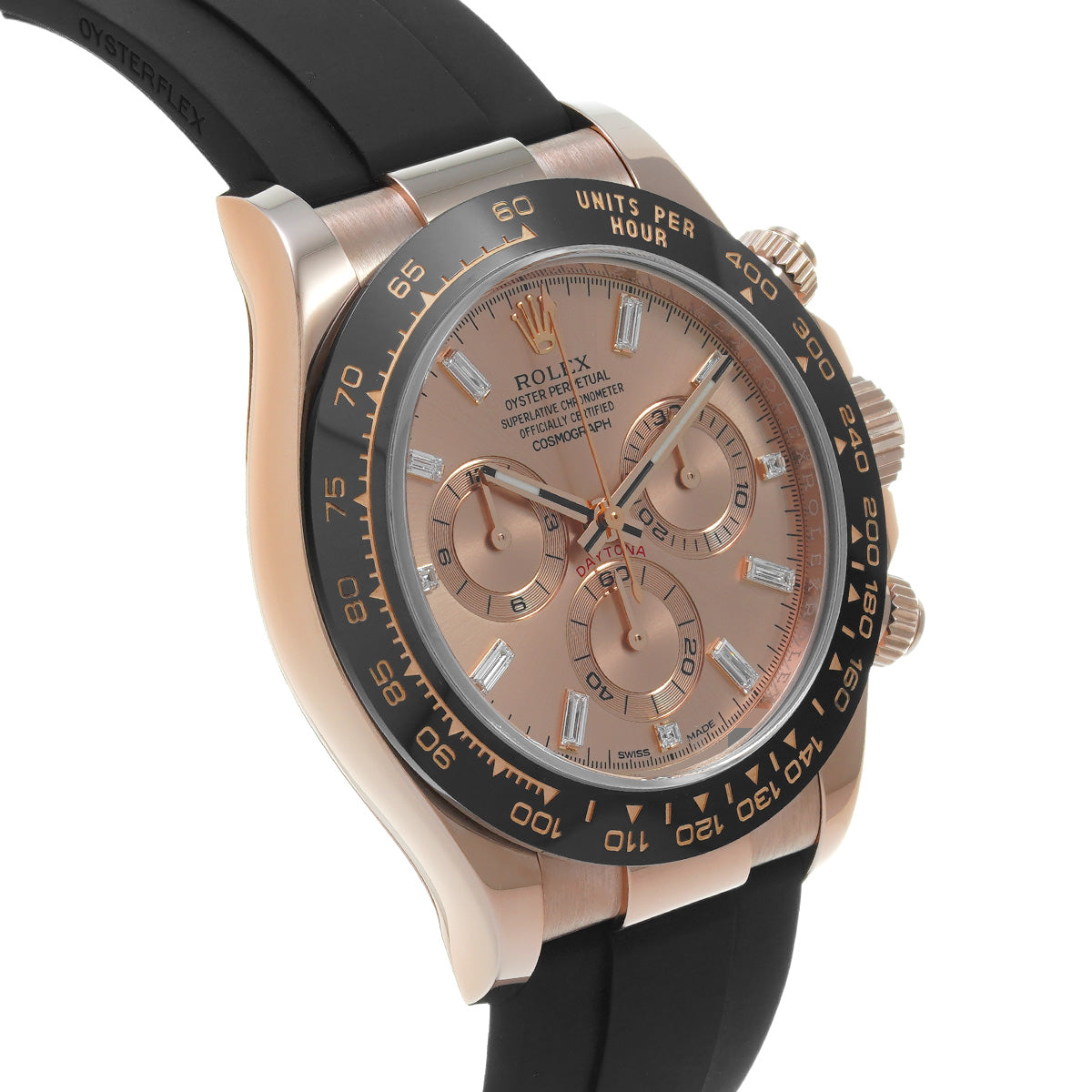 Cosmograph Daytona 116515LNA Random Serial Ros/Diamond ROLEX Men's [Pre-Owned].