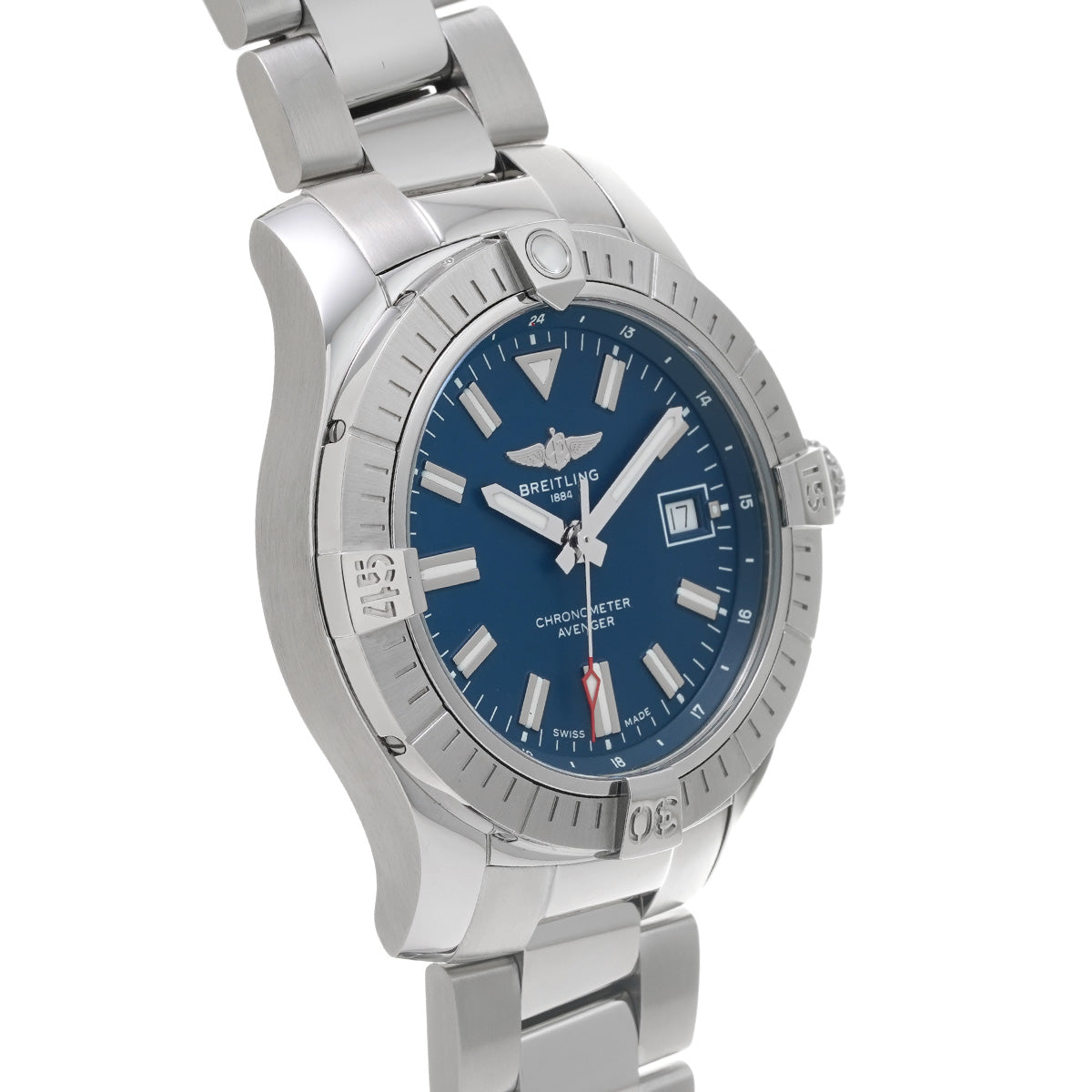 Avenger Automatic 43 A17318101C1A1 Blue BREITLING Men's [Pre-Owned].