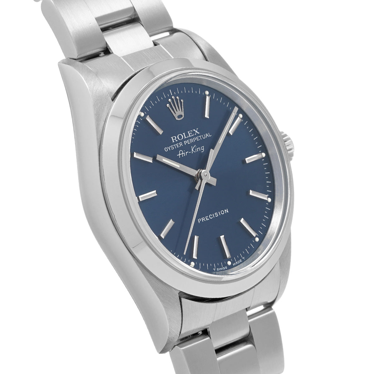 Air-King 14000 U (manufactured circa 1997) Blue ROLEX Men's [Pre-owned].