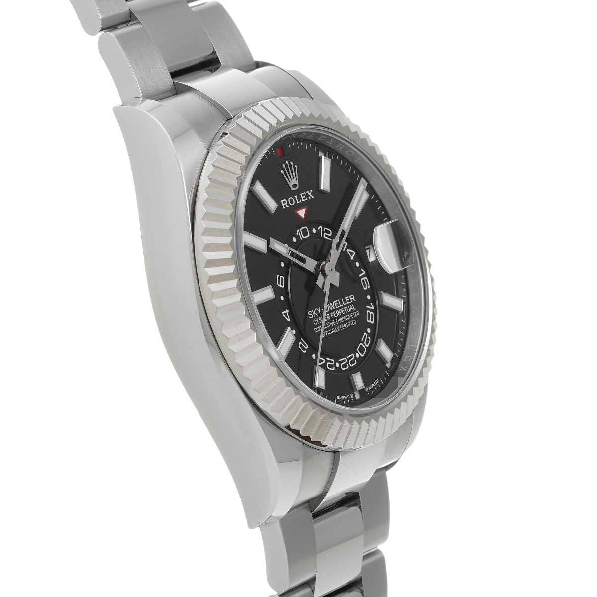 SKYDWELLER 336934 Random Serial Black ROLEX Men's [Pre-Owned].