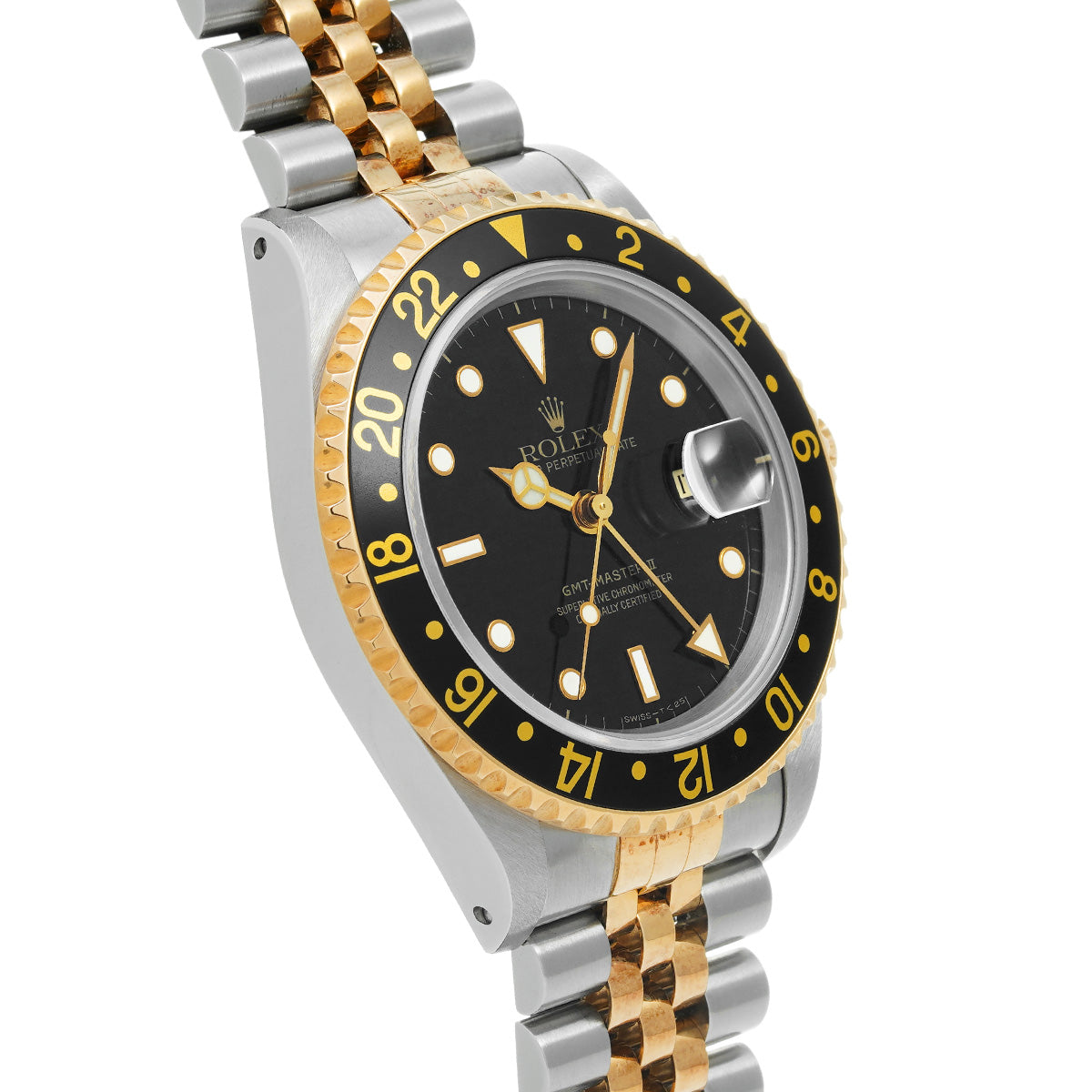 GMT Master II 16713 T No. (manufactured around 1996) Black ROLEX Men's [Pre-Owned].