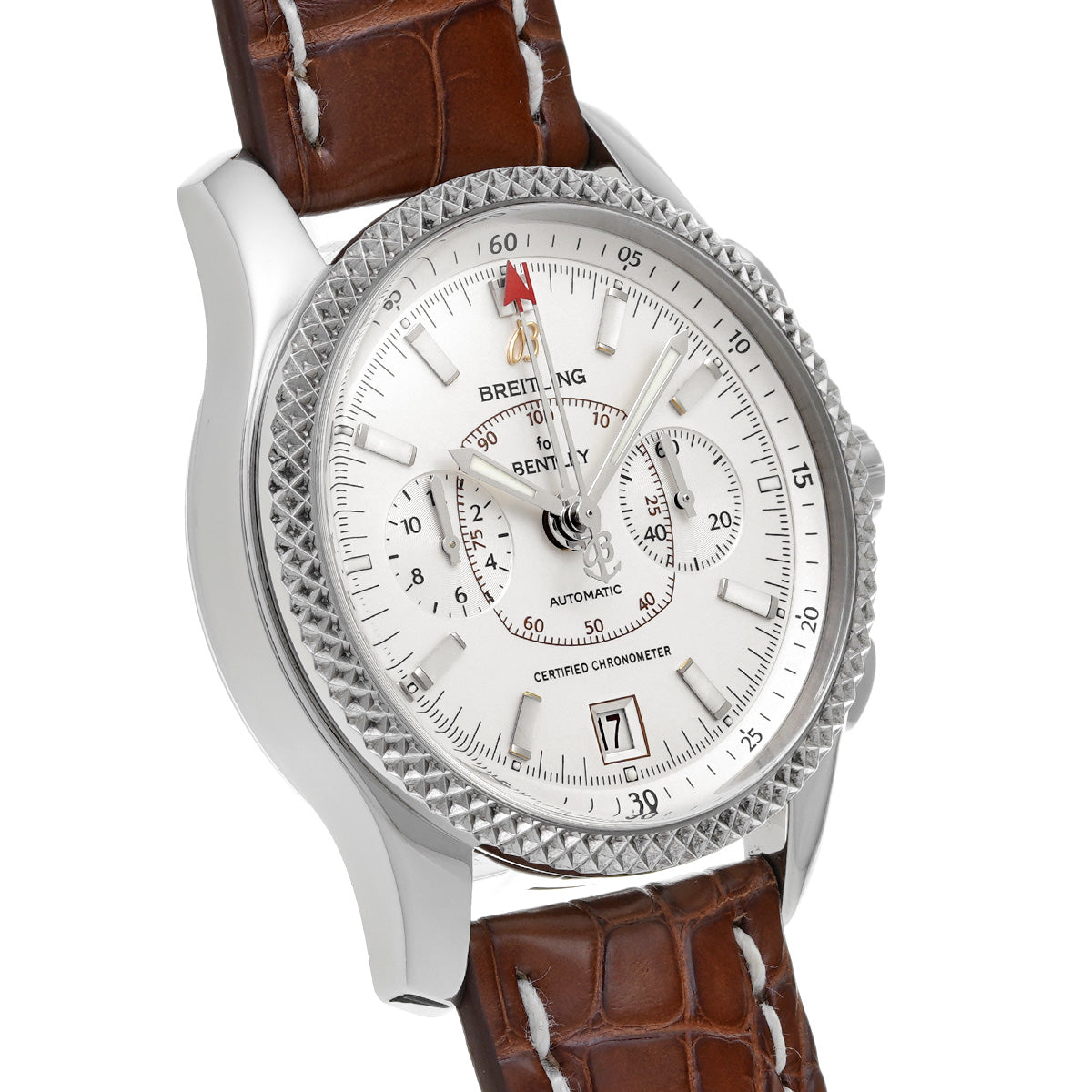 Bentley Mark VI P266G11SP Silver BREITLING Men's [Pre-Owned].