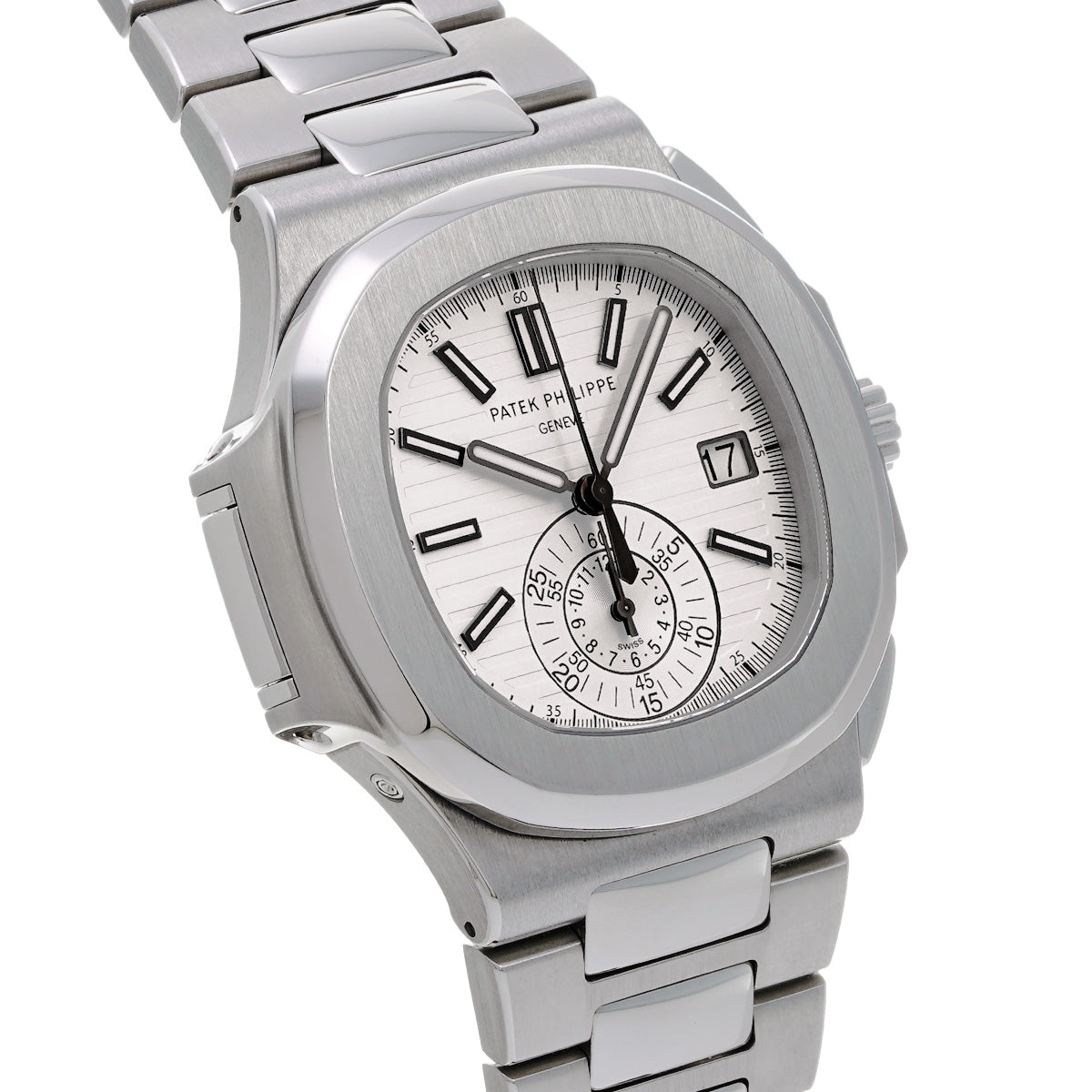 Nautilus Chronograph 5980/1A-019 White PATEK PHILIPPE Men's [Pre-Owned].