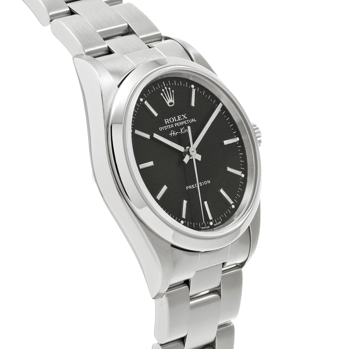 Air-King 14000 A (manufactured circa 1999) Black ROLEX Men's [Pre-owned].