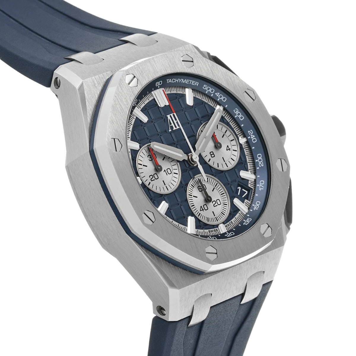 Royal Oak Offshore Chronograph 26420TI.OO.A027CA.01 Blue/Rhodium AUDEMARS PIGUET Mens [Pre-Owned]