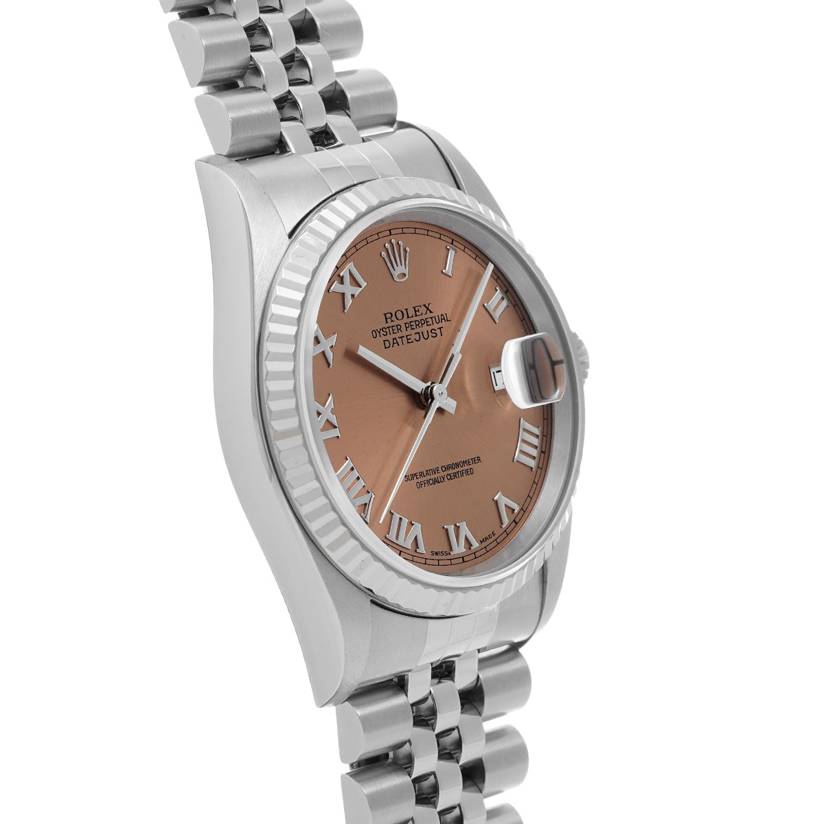DATE JUST 16234 T (manufactured circa 1997) Pink ROLEX Men's [Pre-Owned].
