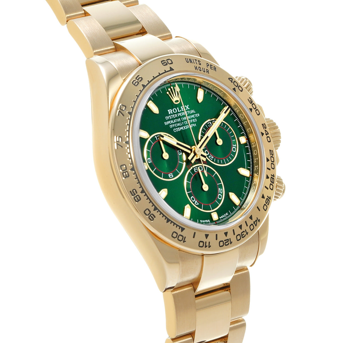 Cosmograph Daytona 116508 Random Serial Green ROLEX Men's [Pre-Owned].