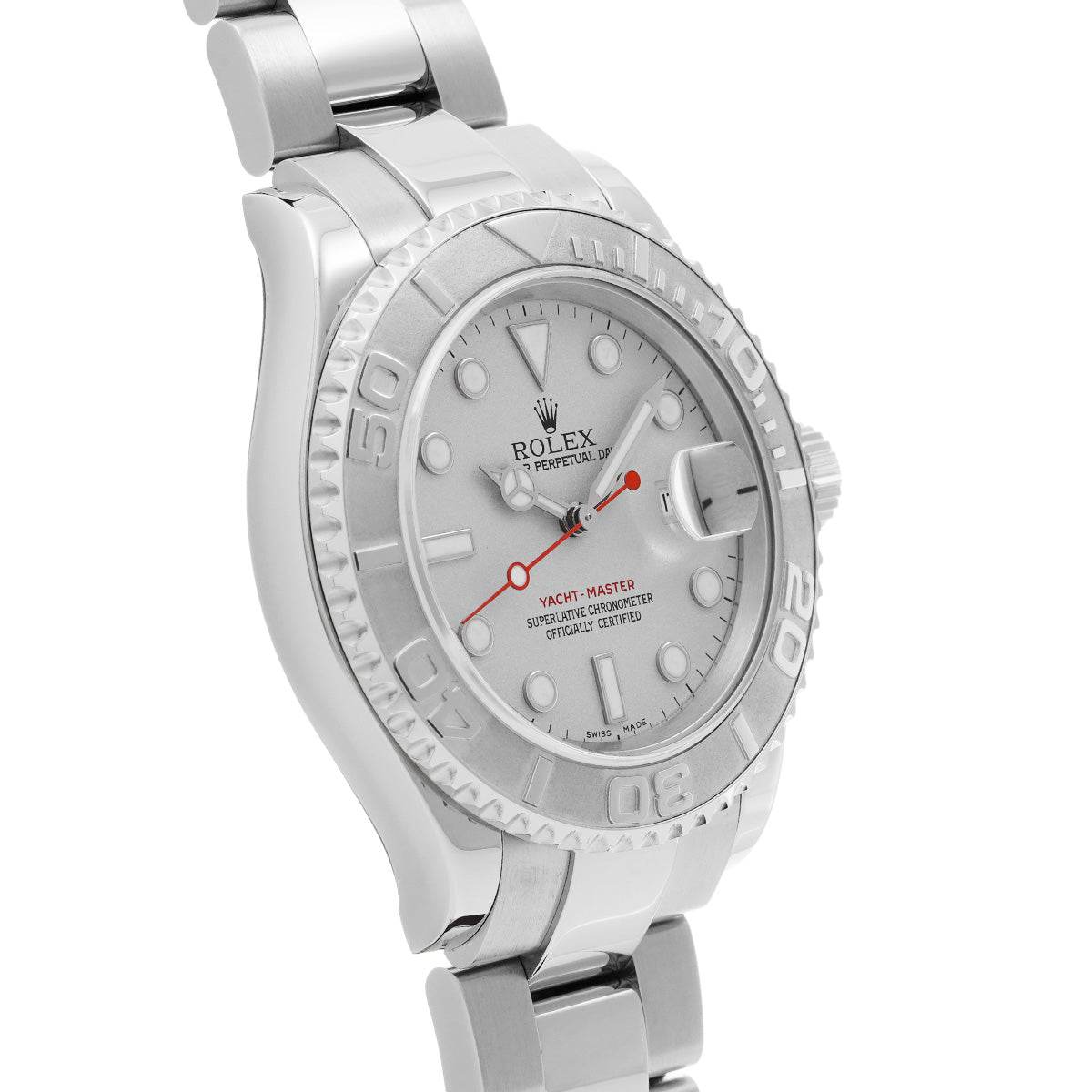 Yacht-Master Rhodium 16622 D (manufactured circa 2005) Gray ROLEX Men's [Pre-Owned].