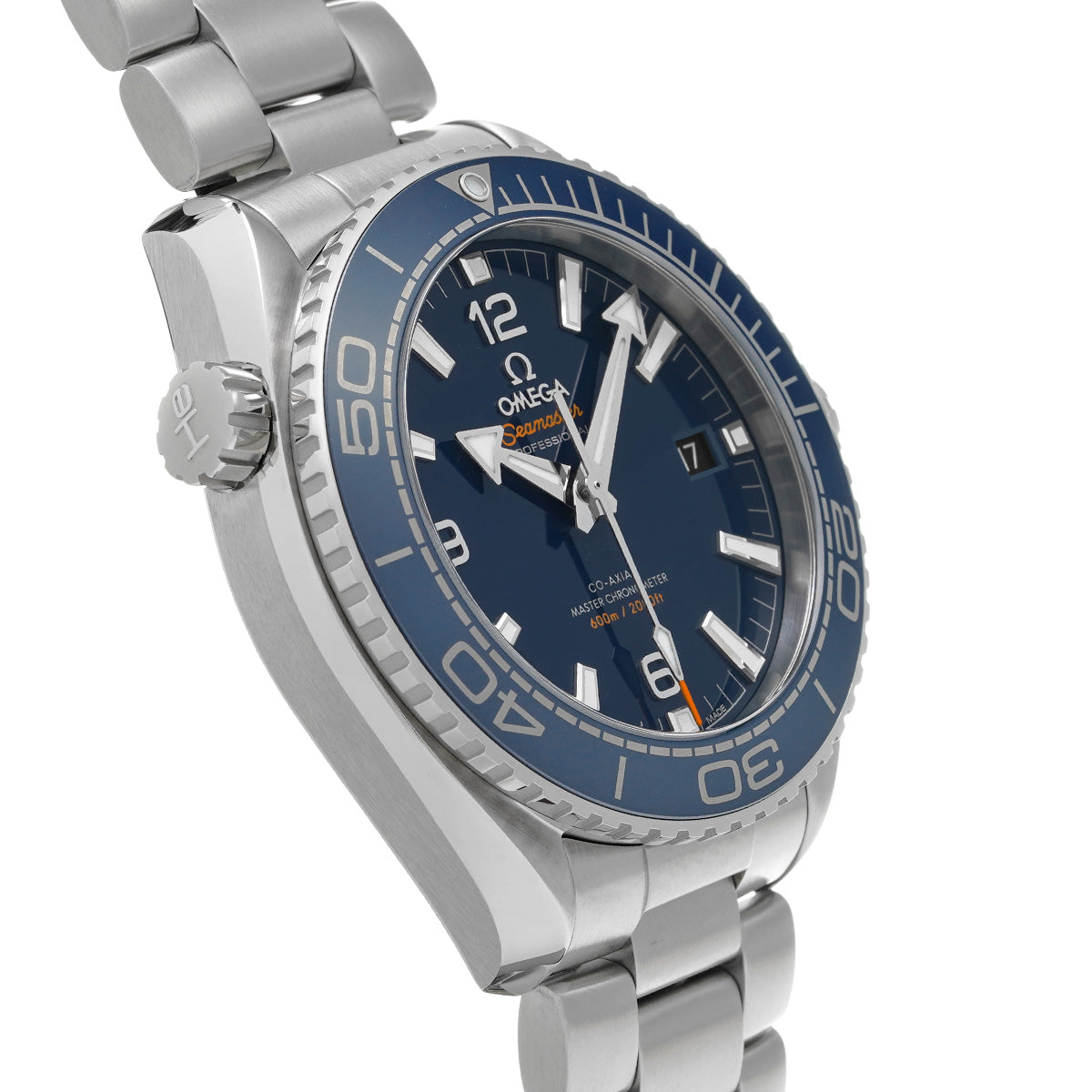 Seamaster Planet Ocean 600 Co-Axial Master Chronometer 215.30.44.21.03.001 Blue OMEGA Men's [pre-owned]
