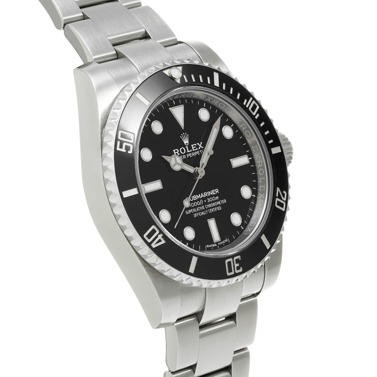 Submariner 114060 Random Serial Black ROLEX Men's [Pre-Owned].