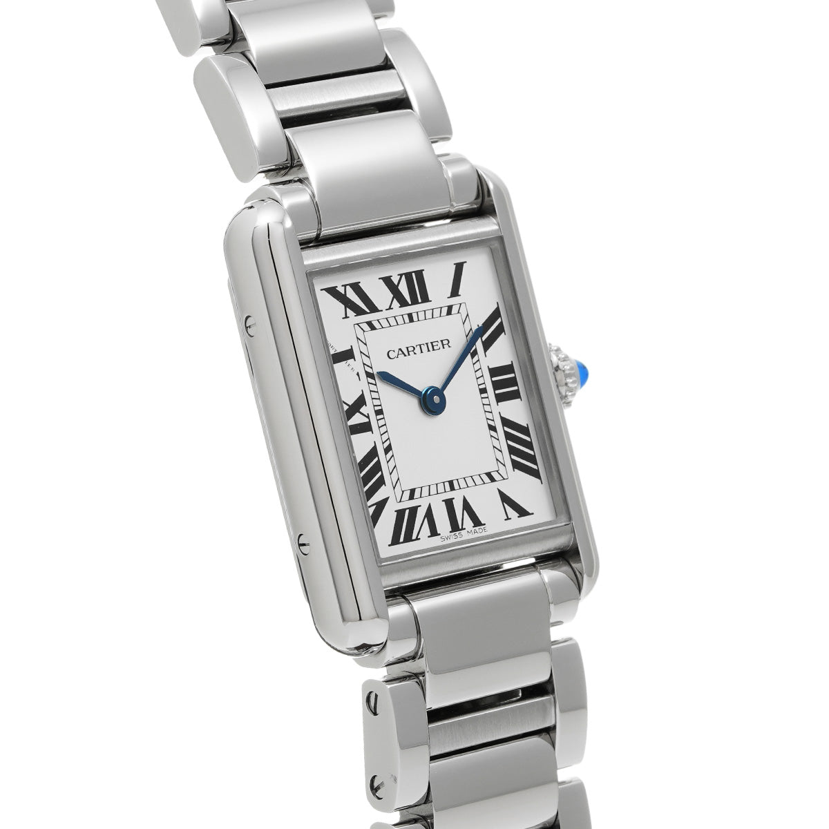 Tank Must SM WSTA0051 Silver CARTIER Ladies [Pre-owned]