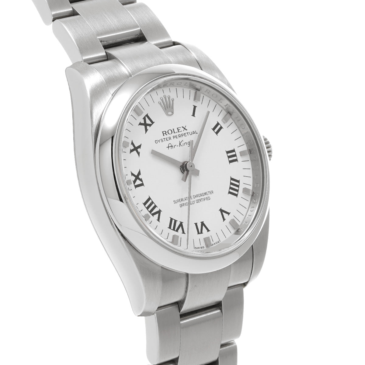 Air-King 114200 Random Serial White ROLEX Men's [Pre-owned].