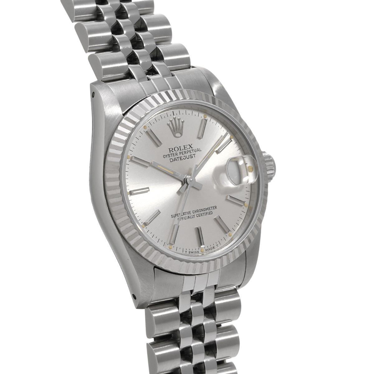 Datejust 68274 L (manufactured circa 1989) Silver ROLEX Unisex [Pre-owned].