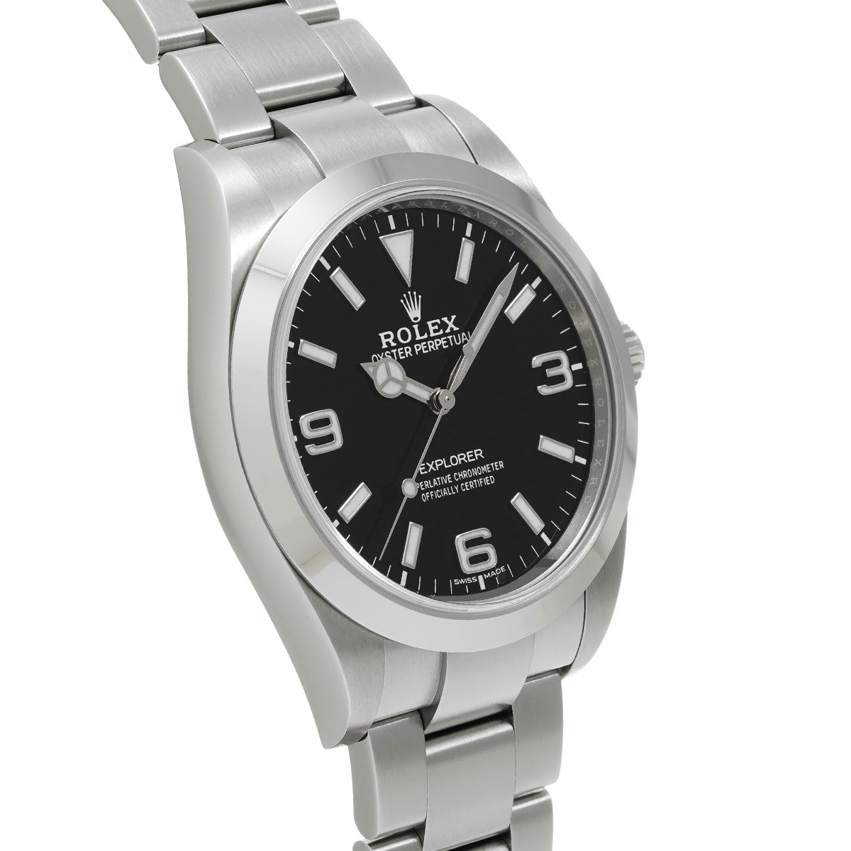 Explorer 214270 Random Serial Black ROLEX Men's [Pre-owned].