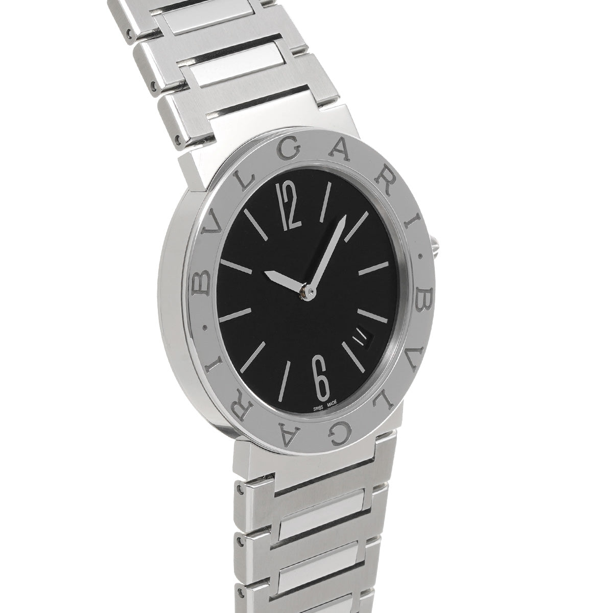 Bulgari Bulgari BB33S Black BVLGARI Men's [Pre-owned].