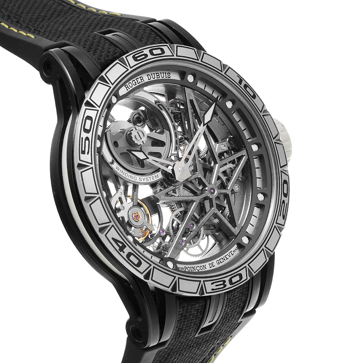 Excalibur Spyder 45 DBEX0715 Skeleton ROGER DUBUIS Men's [Pre-Owned].