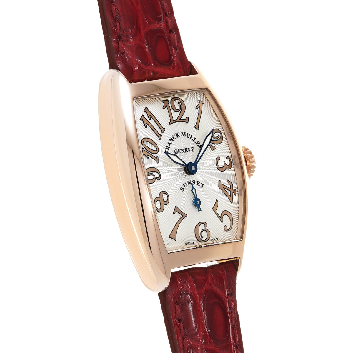1750S6SUN 5N Tonneau Curvex Sunset Silver FRANCK MULLER Ladies [Pre-owned]