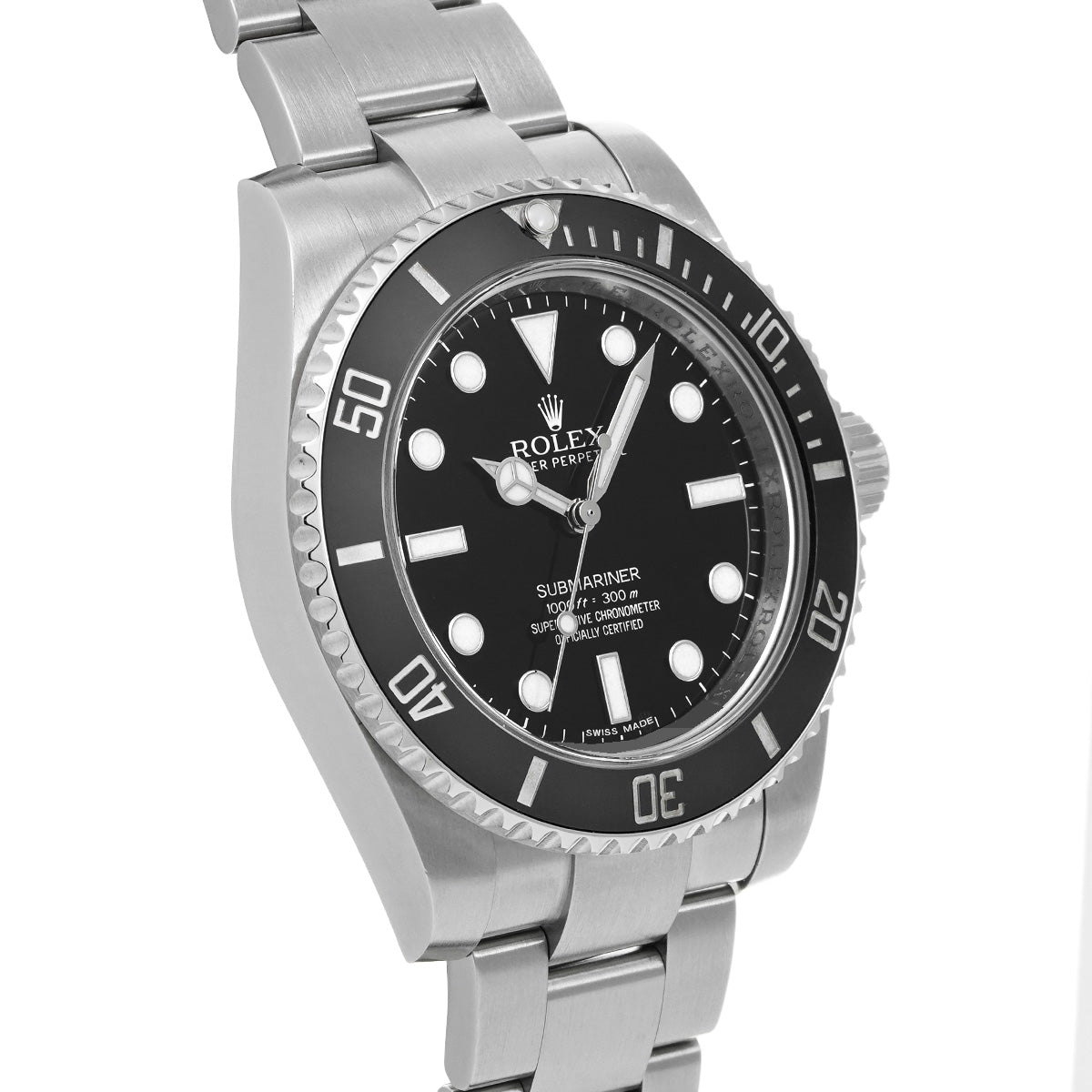 Submariner 114060 Random Serial Black ROLEX Men's [Pre-Owned].