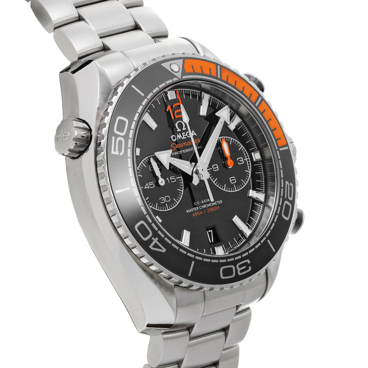 Seamaster Planet Ocean 600 Co-Axial Master Chronometer Chronograph 215.30.46.51.01.002 Black OMEGA Men's [pre-owned].