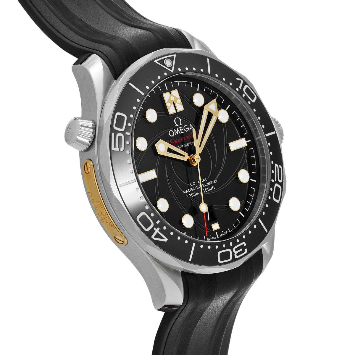 Seamaster Diver 300 Co-Axial Master Chronometer James Bond 210.22.42.20.01.004 Black OMEGA Men's [pre-owned]