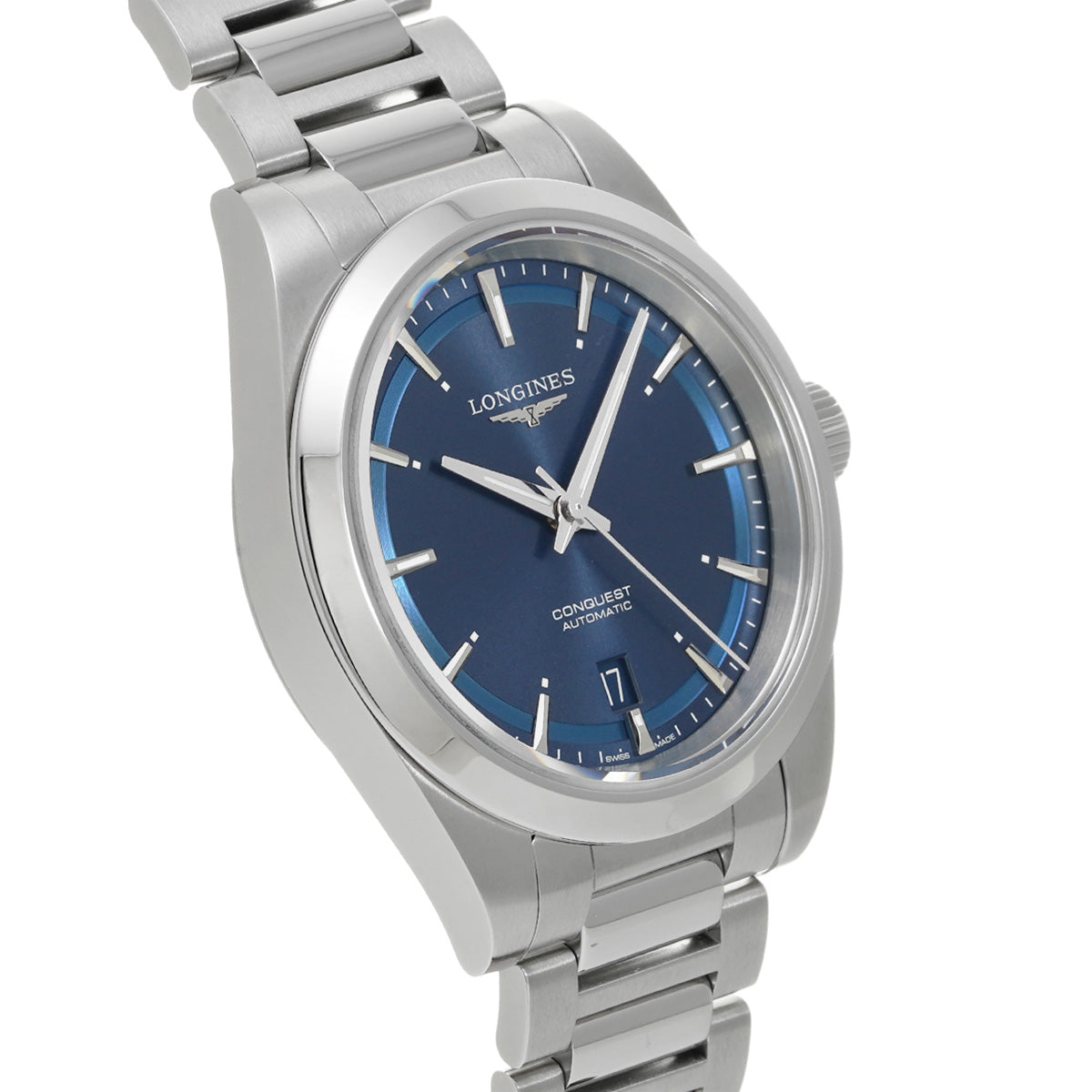 Conquest L3.720.4.92.6 Blue LONGINES Men's [Pre-Owned].