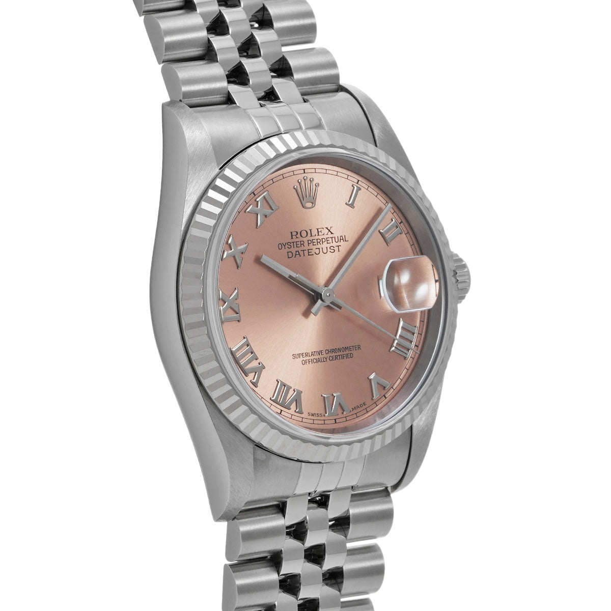 DATE JUST 16234 U (manufactured circa 1998) Pink ROLEX Men's [Pre-Owned].