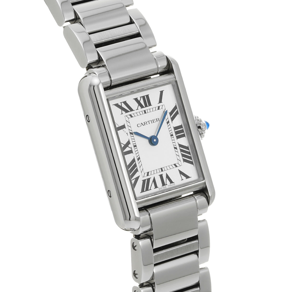 Tank Must SM WSTA0051 Silver CARTIER Ladies [Pre-owned]