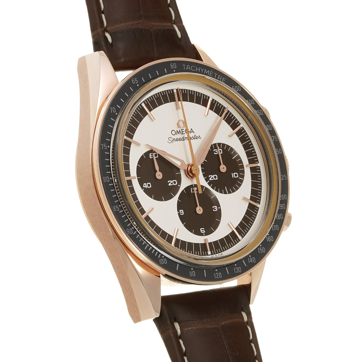 Speedmaster Moonwatch First Omega In Space 311.63.40.30.02.001 Silver/Brown OMEGA Men's [Pre-Owned].
