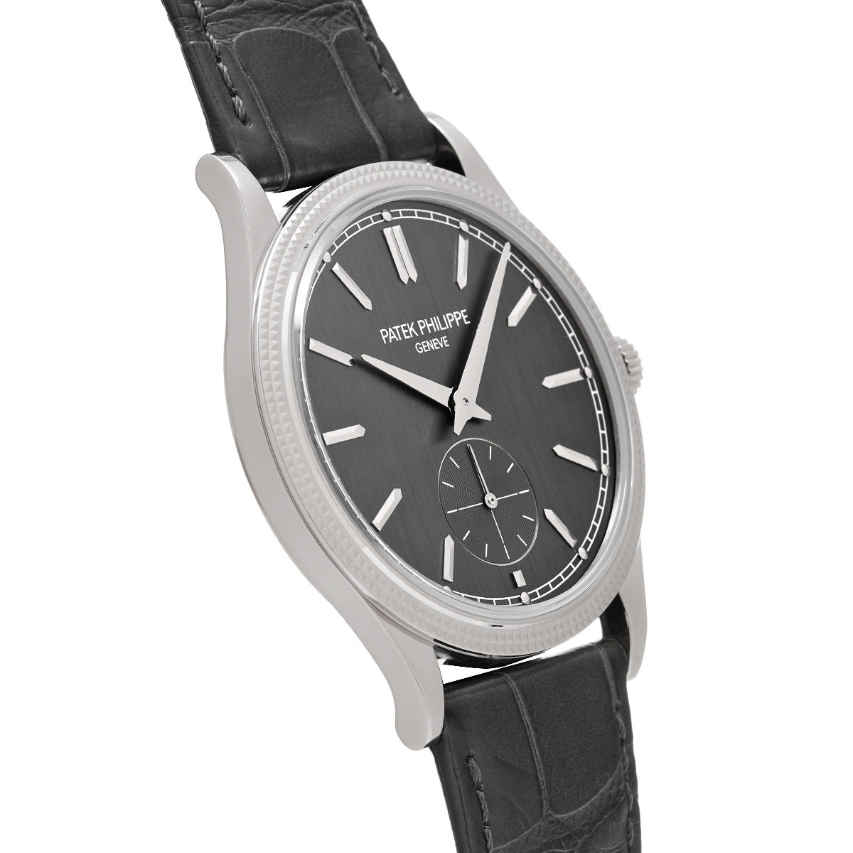 Calatrava 6119G-001 Gray PATEK PHILIPPE Men's [Pre-Owned].