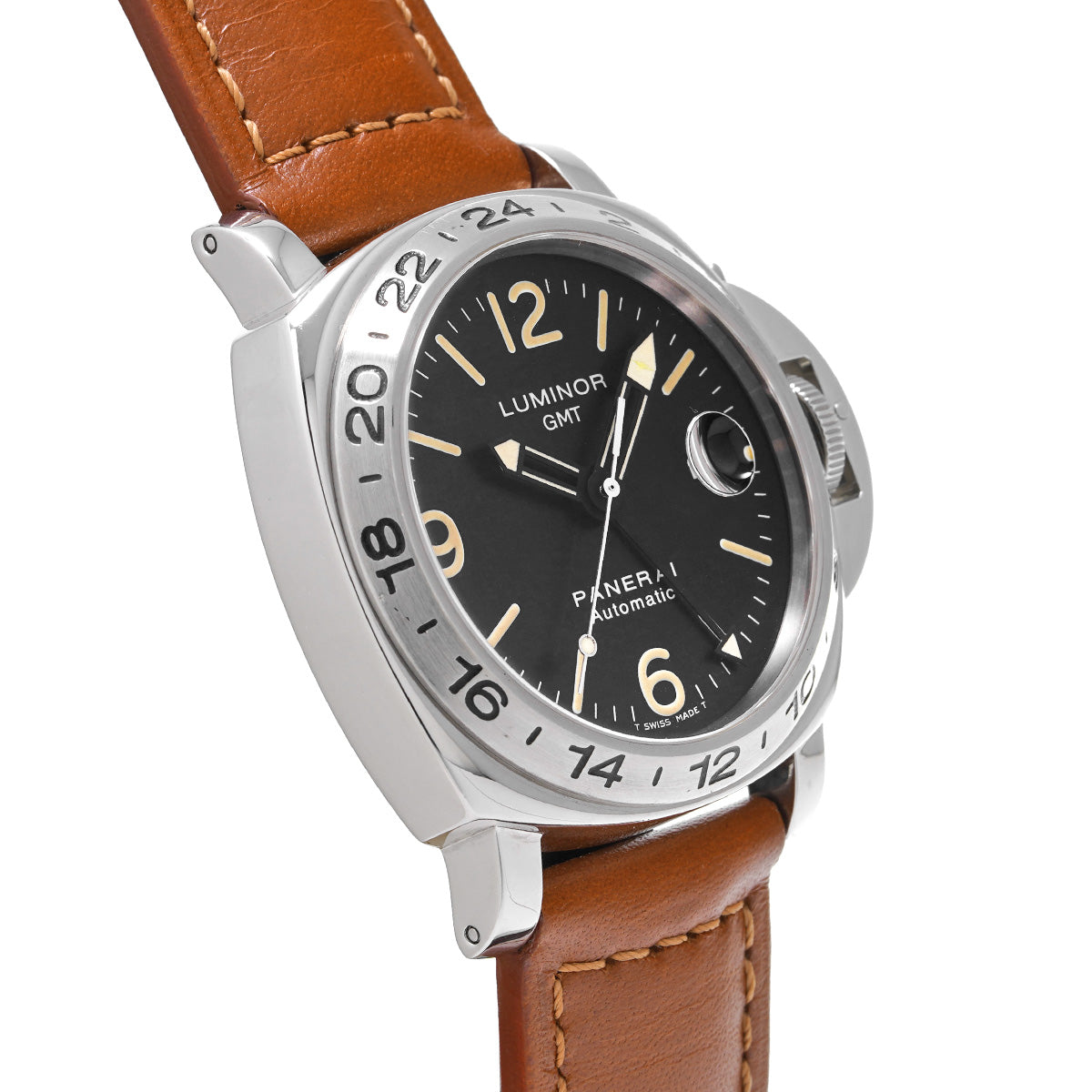 Luminor GMT PAM00023 No. A (manufactured in 1998) Black PANERAI Men's [Pre-Owned].